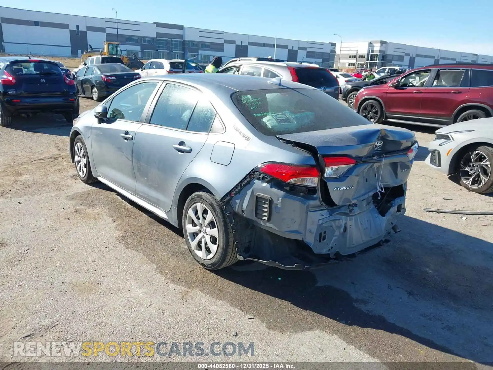 3 Photograph of a damaged car 5YFEPMAE1MP196335 TOYOTA COROLLA 2021