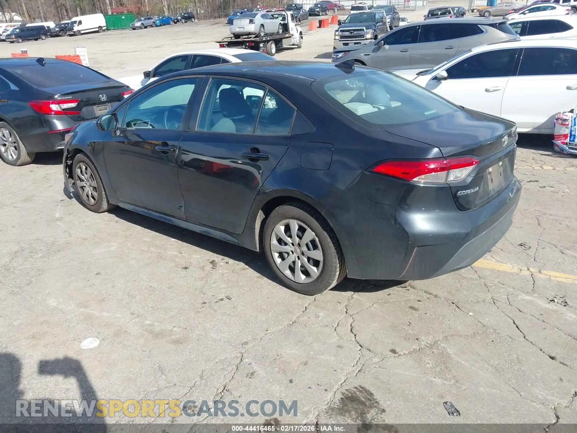 3 Photograph of a damaged car 5YFEPMAE1MP199641 TOYOTA COROLLA 2021
