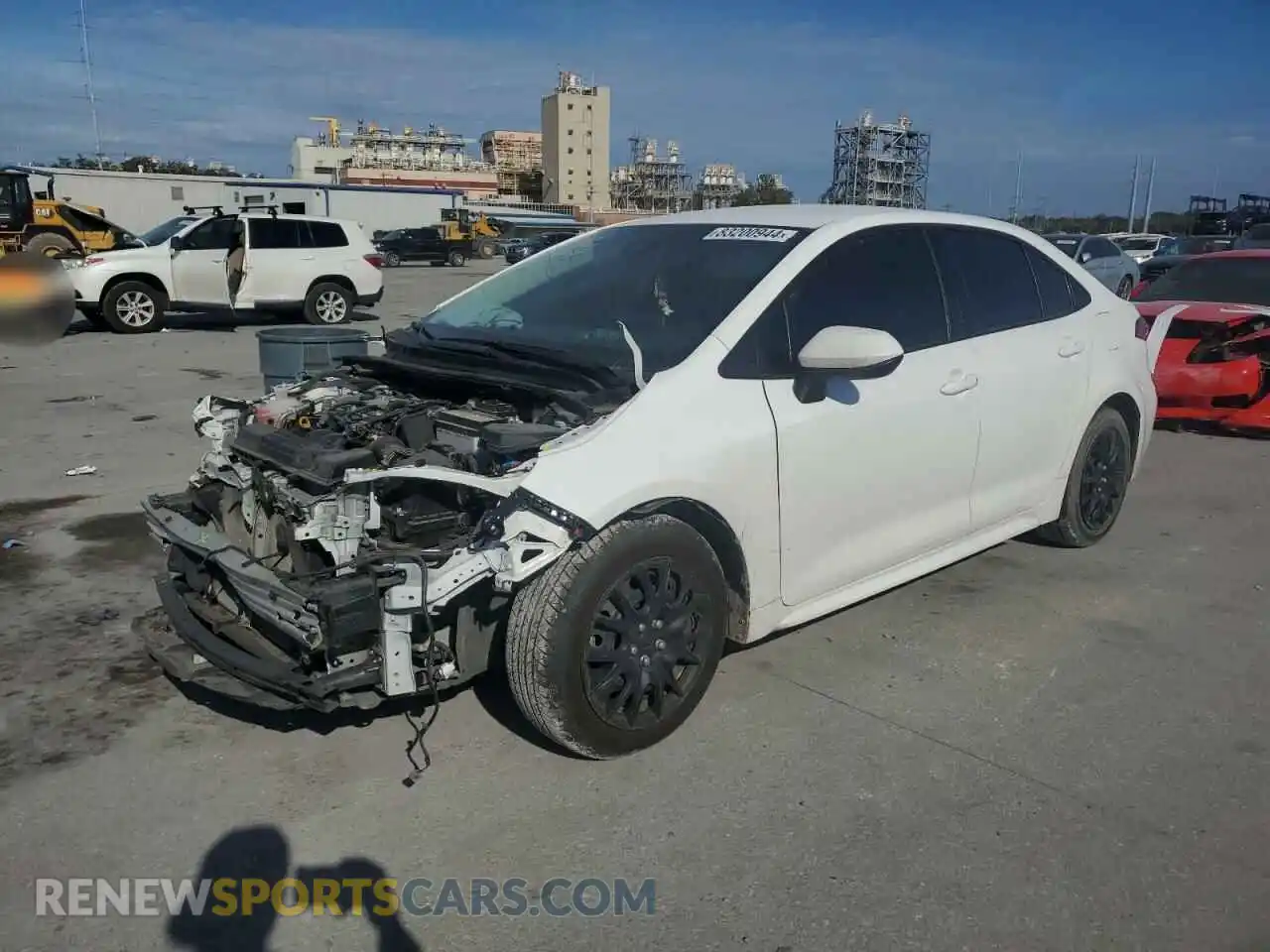 1 Photograph of a damaged car 5YFEPMAE1MP201789 TOYOTA COROLLA 2021