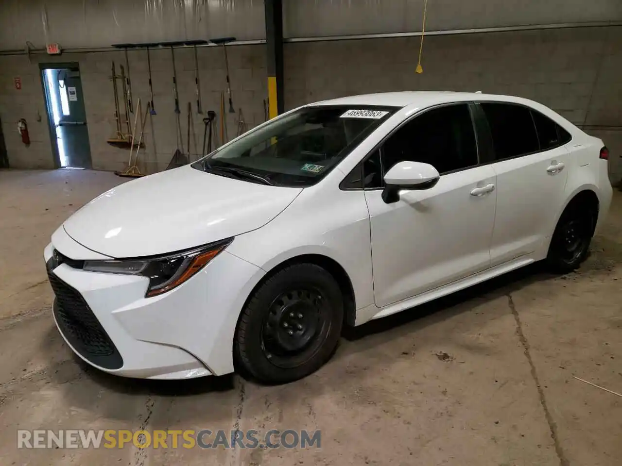 1 Photograph of a damaged car 5YFEPMAE1MP202649 TOYOTA COROLLA 2021