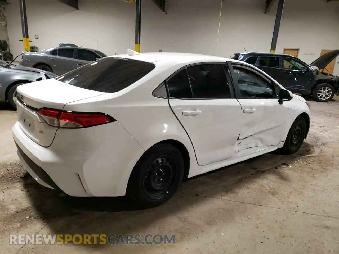 3 Photograph of a damaged car 5YFEPMAE1MP202649 TOYOTA COROLLA 2021