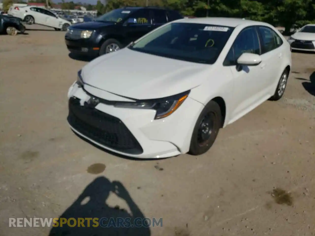 2 Photograph of a damaged car 5YFEPMAE1MP207527 TOYOTA COROLLA 2021