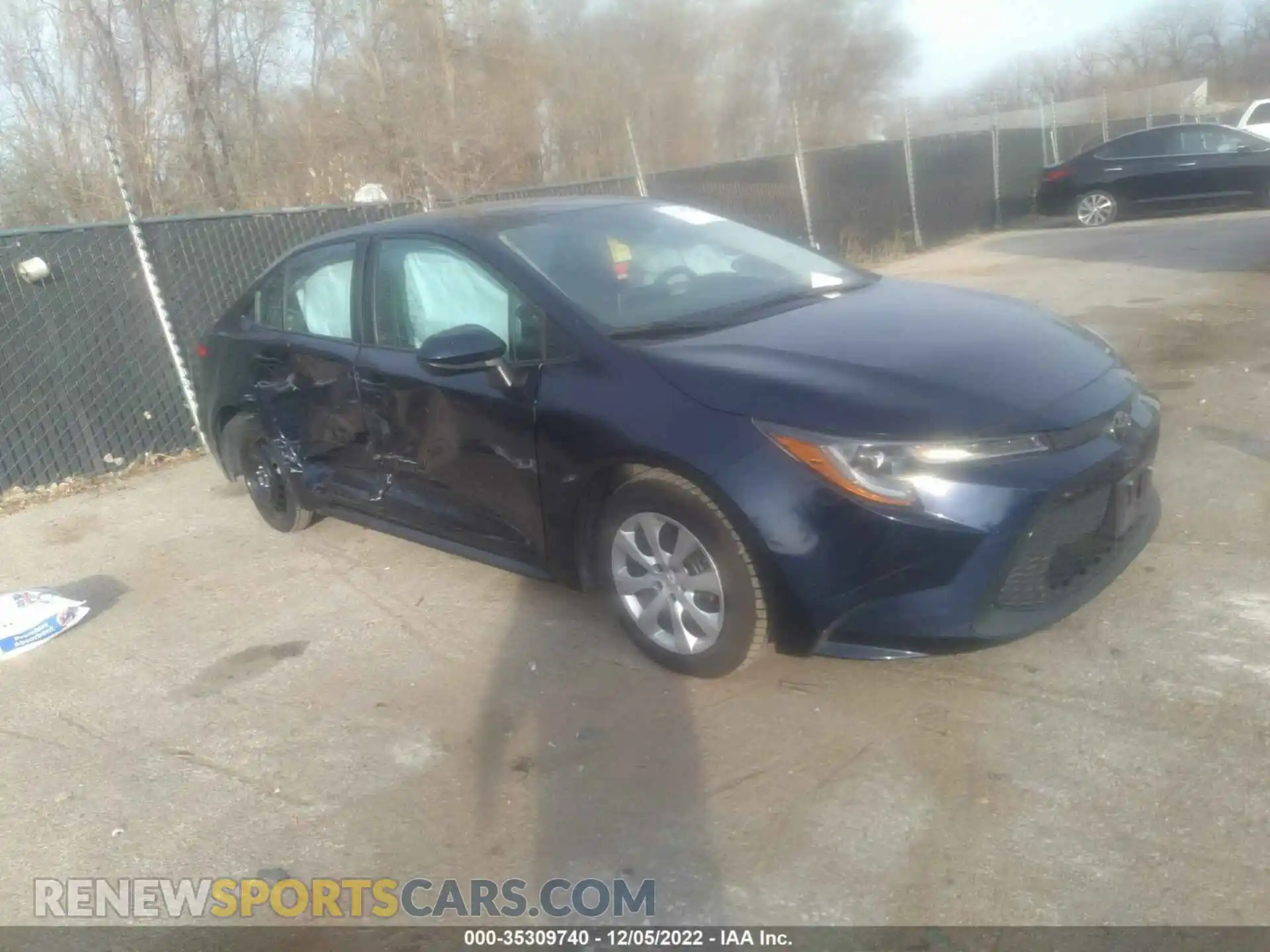 1 Photograph of a damaged car 5YFEPMAE1MP210928 TOYOTA COROLLA 2021