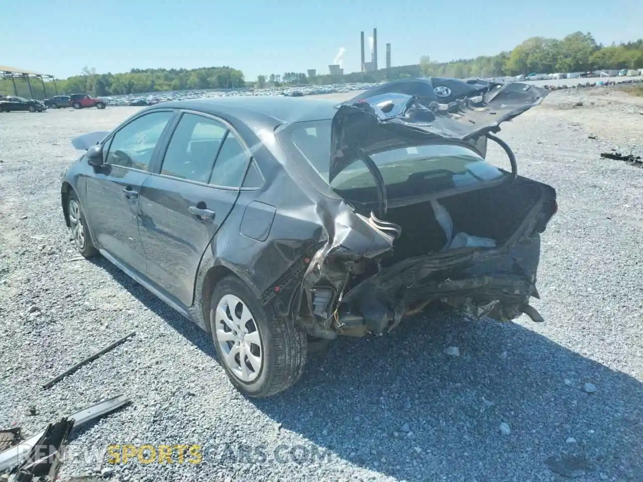 3 Photograph of a damaged car 5YFEPMAE1MP211514 TOYOTA COROLLA 2021