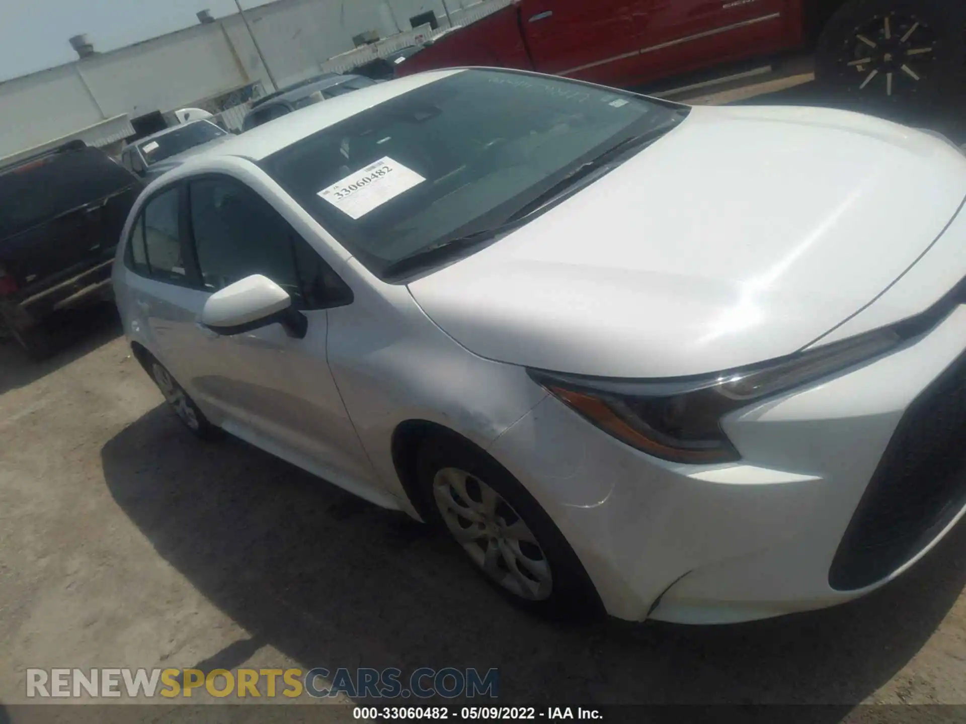 1 Photograph of a damaged car 5YFEPMAE1MP216115 TOYOTA COROLLA 2021