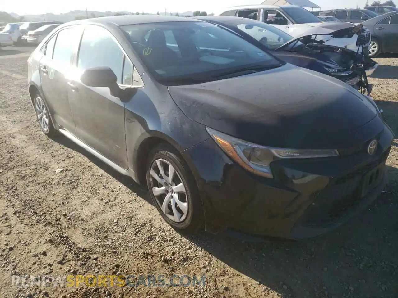 1 Photograph of a damaged car 5YFEPMAE1MP216325 TOYOTA COROLLA 2021