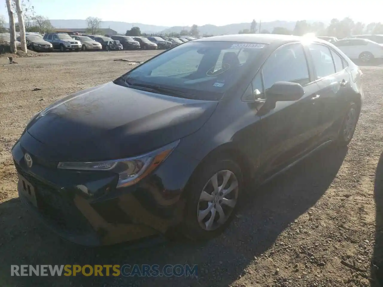 2 Photograph of a damaged car 5YFEPMAE1MP216325 TOYOTA COROLLA 2021