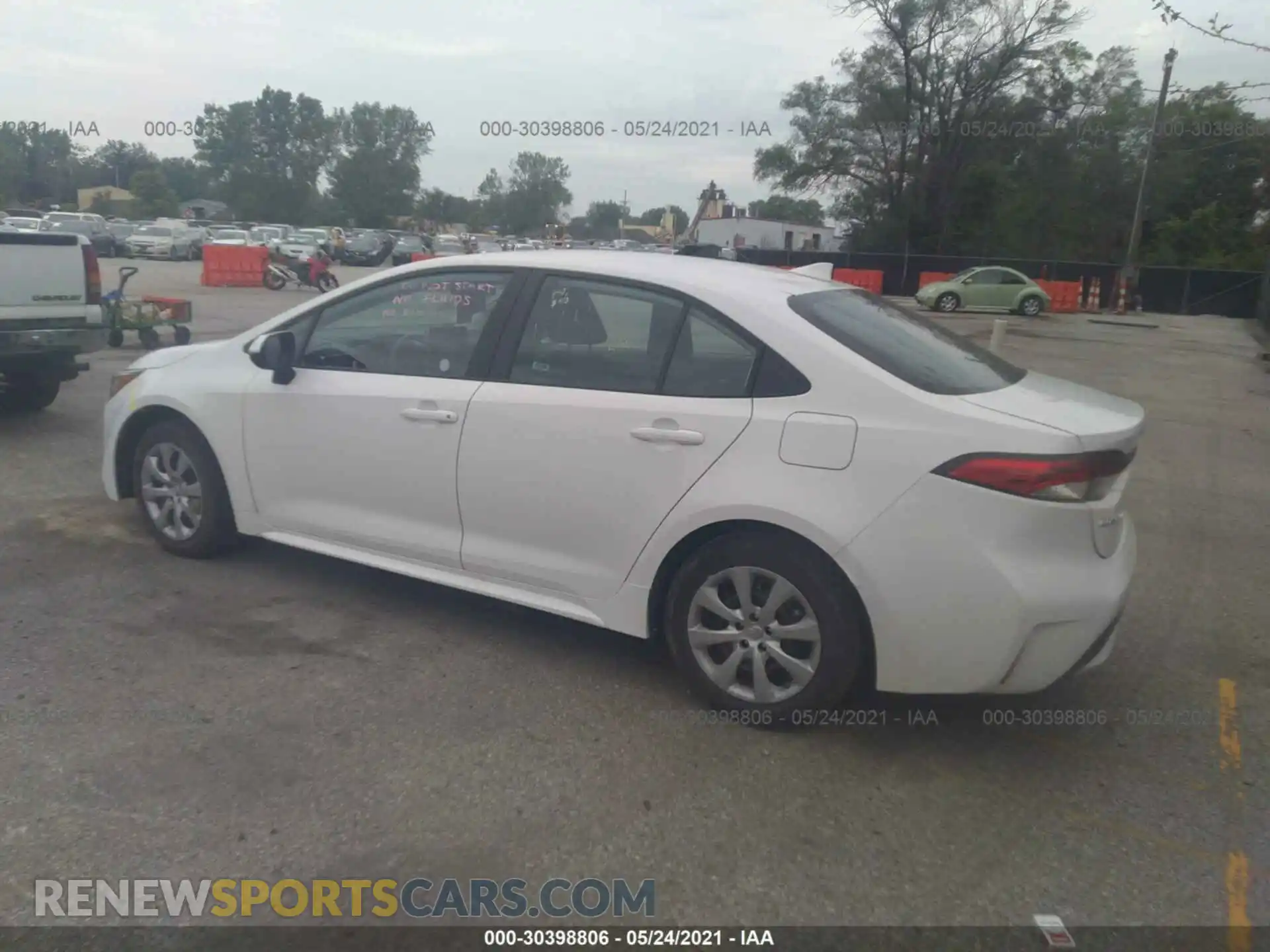 3 Photograph of a damaged car 5YFEPMAE1MP217975 TOYOTA COROLLA 2021