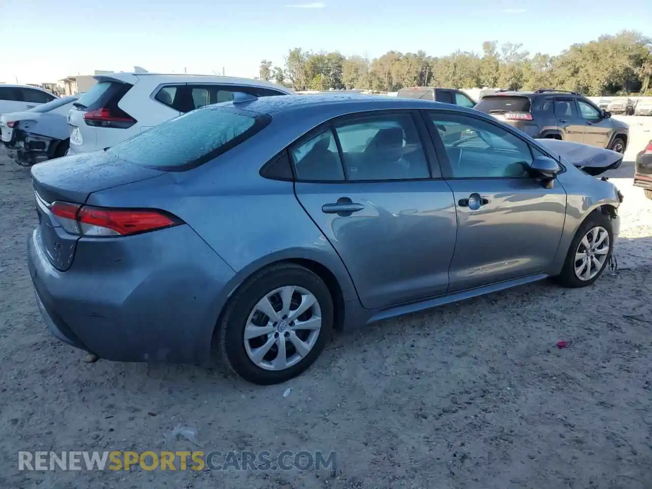 3 Photograph of a damaged car 5YFEPMAE1MP221198 TOYOTA COROLLA 2021