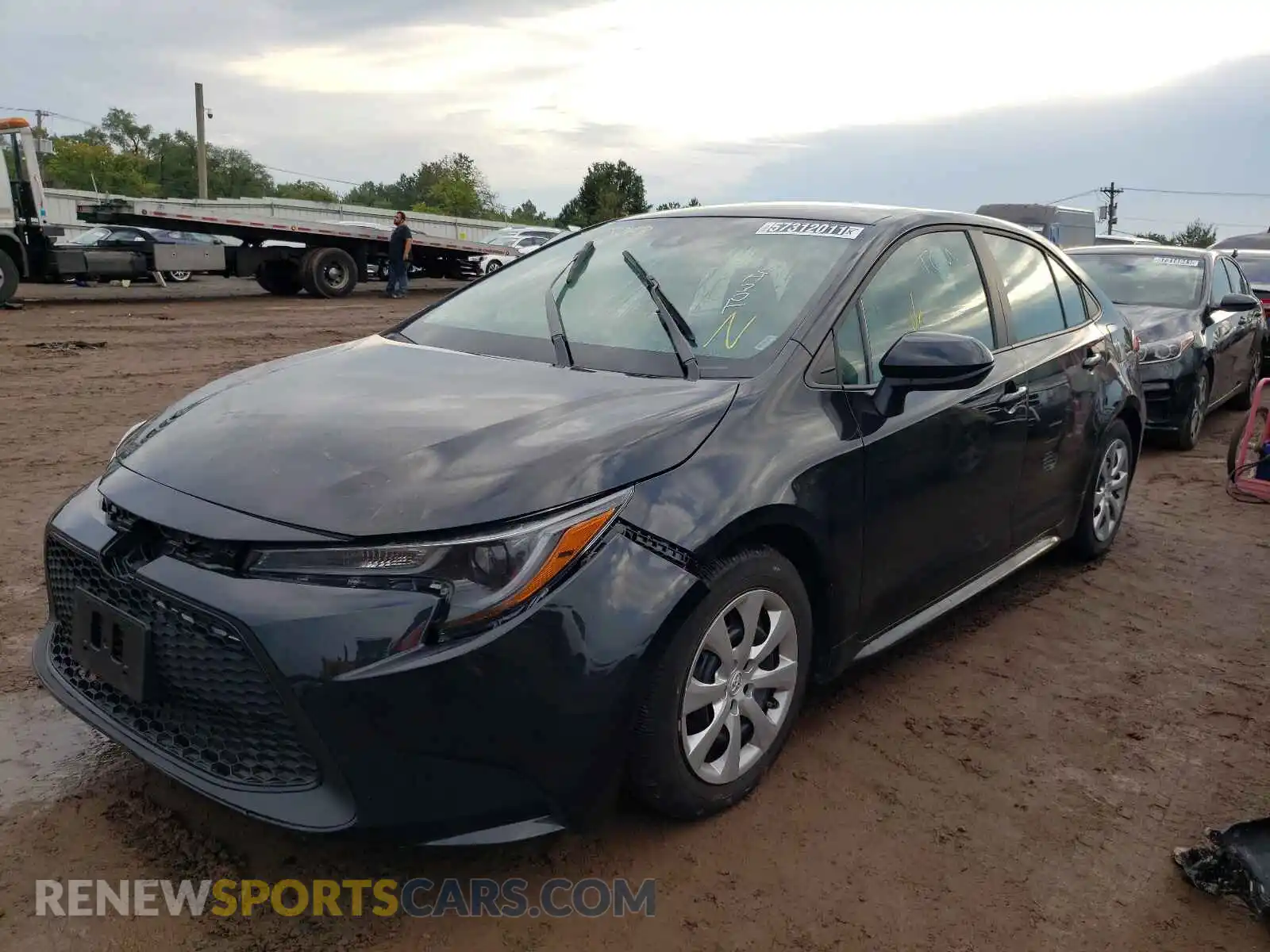 2 Photograph of a damaged car 5YFEPMAE1MP221959 TOYOTA COROLLA 2021