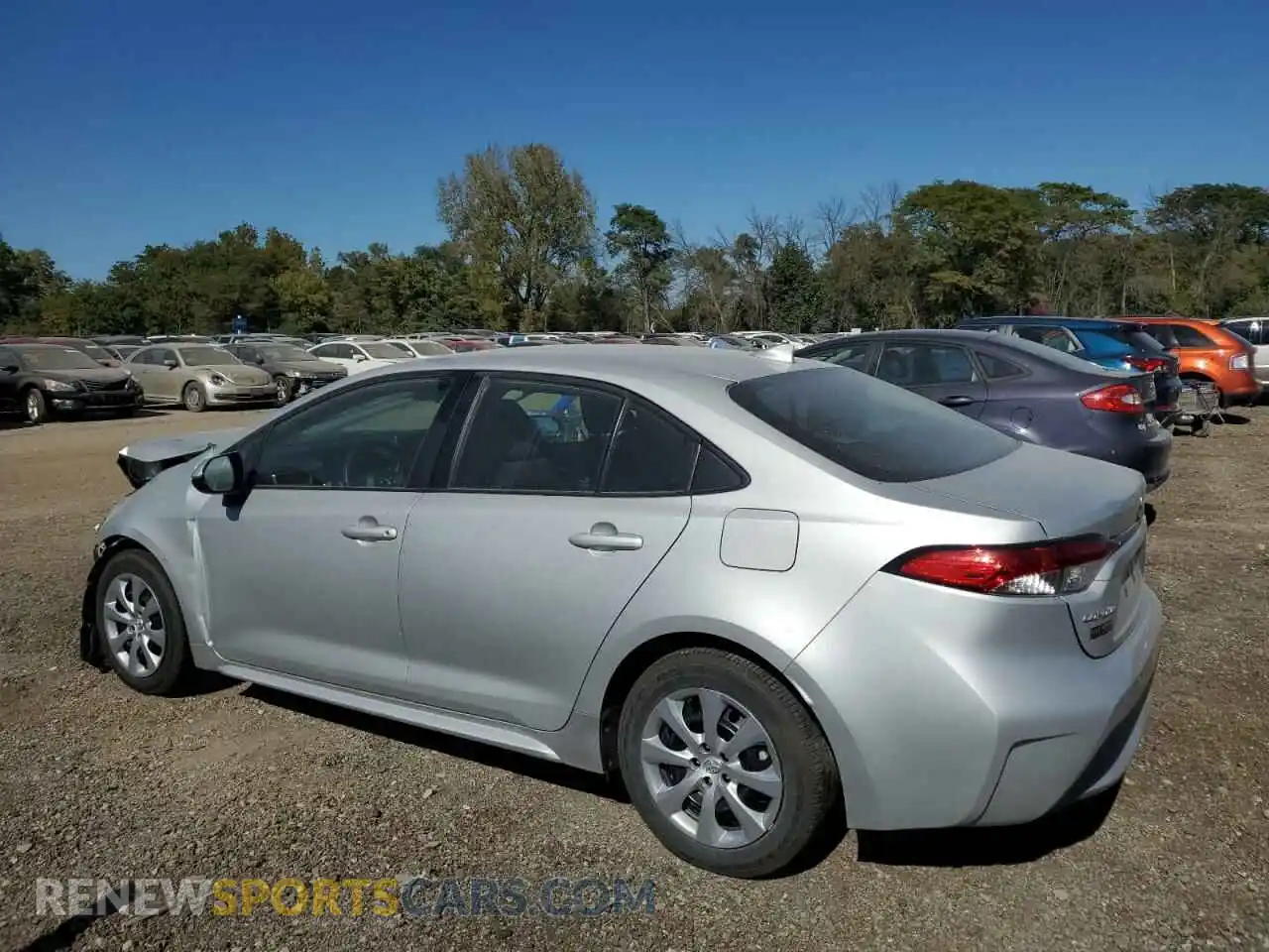 2 Photograph of a damaged car 5YFEPMAE1MP224649 TOYOTA COROLLA 2021