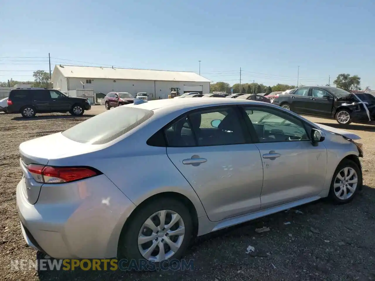 3 Photograph of a damaged car 5YFEPMAE1MP224649 TOYOTA COROLLA 2021