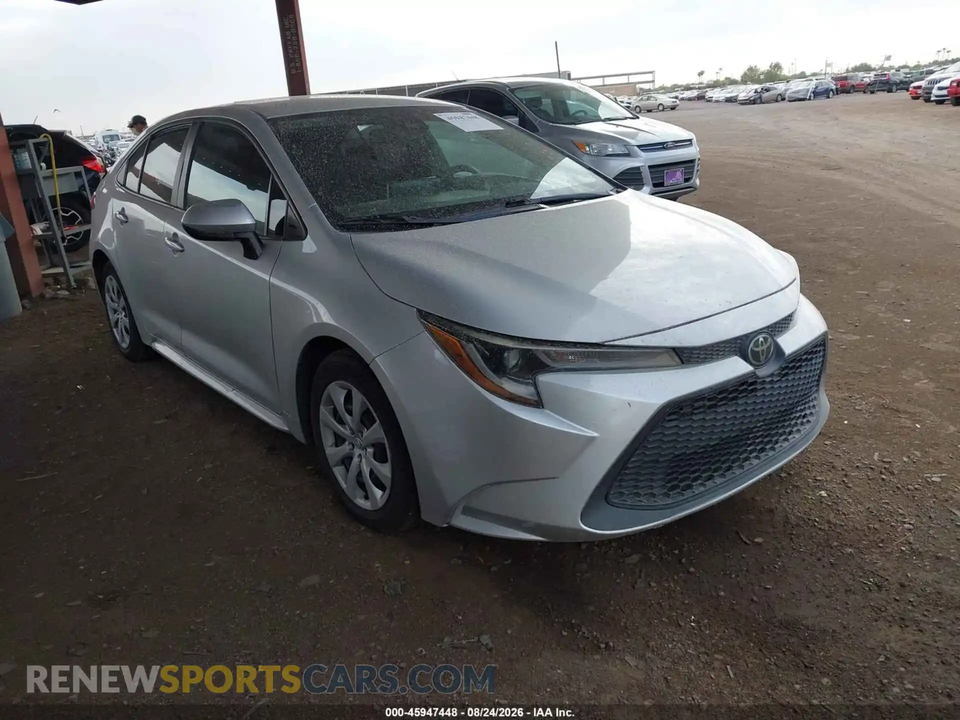 1 fotografías del automóvil dañado 5YFEPMAE1MP225056 TOYOTA COROLLA 2021