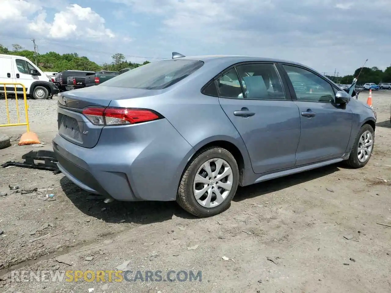 2 Photograph of a damaged car 5YFEPMAE1MP225896 TOYOTA COROLLA 2021