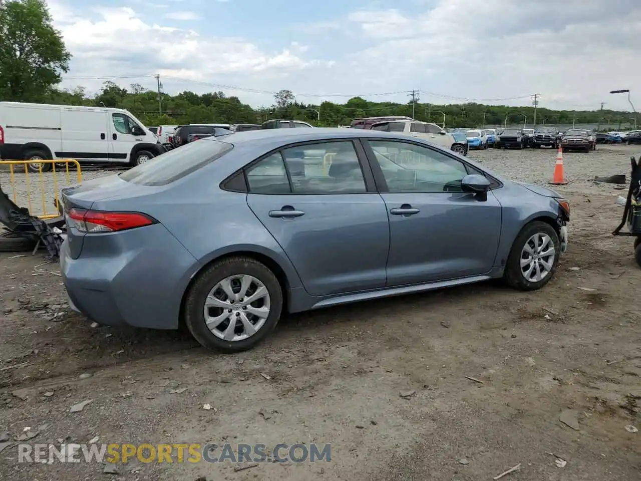 3 Photograph of a damaged car 5YFEPMAE1MP225896 TOYOTA COROLLA 2021