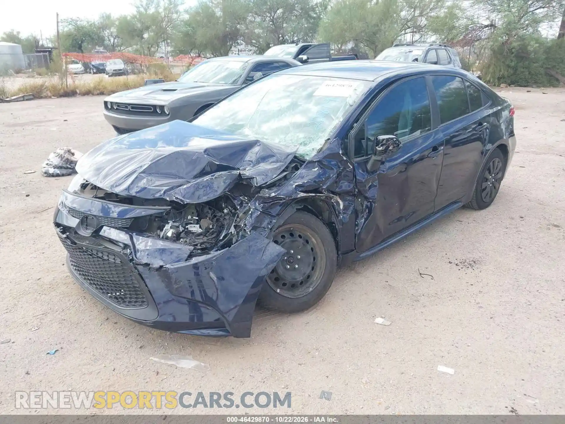 2 Фотография поврежденного автомобиля 5YFEPMAE1MP228197 TOYOTA COROLLA 2021