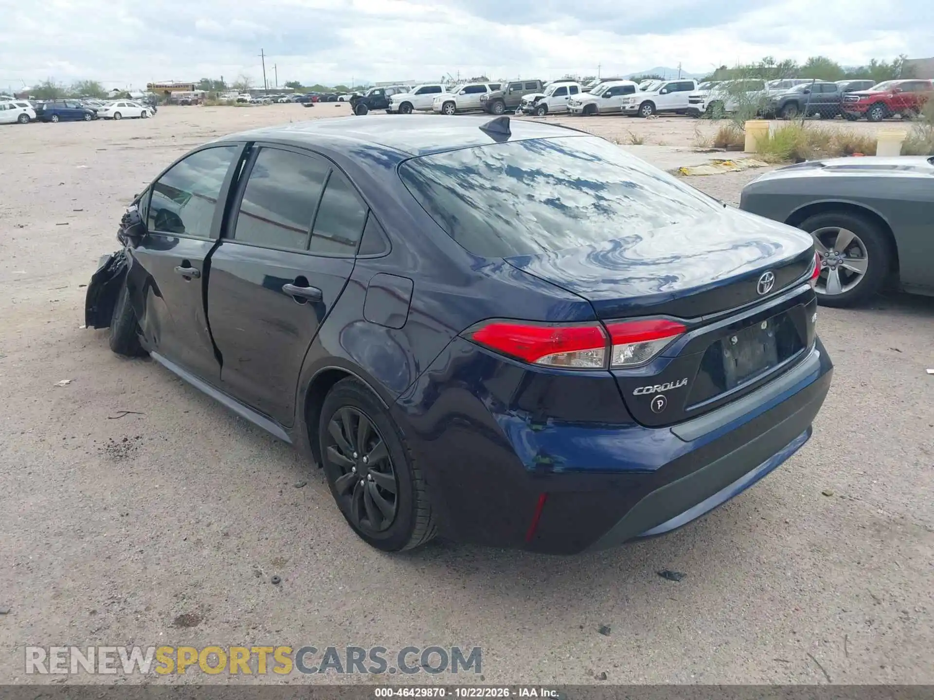 3 Фотография поврежденного автомобиля 5YFEPMAE1MP228197 TOYOTA COROLLA 2021