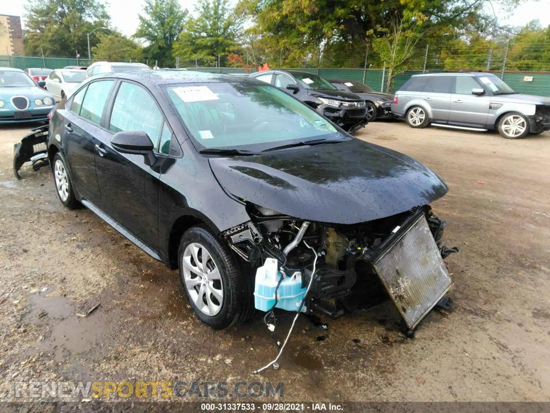 1 Photograph of a damaged car 5YFEPMAE1MP228779 TOYOTA COROLLA 2021