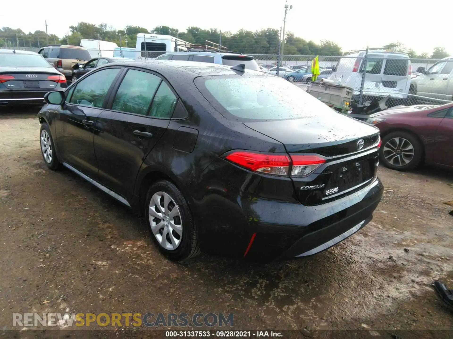 3 Photograph of a damaged car 5YFEPMAE1MP228779 TOYOTA COROLLA 2021