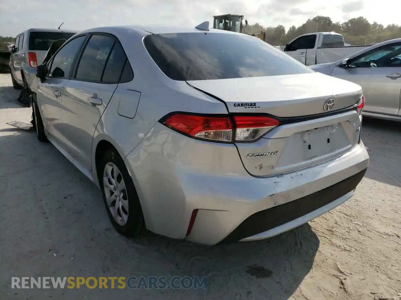 3 Photograph of a damaged car 5YFEPMAE1MP229589 TOYOTA COROLLA 2021