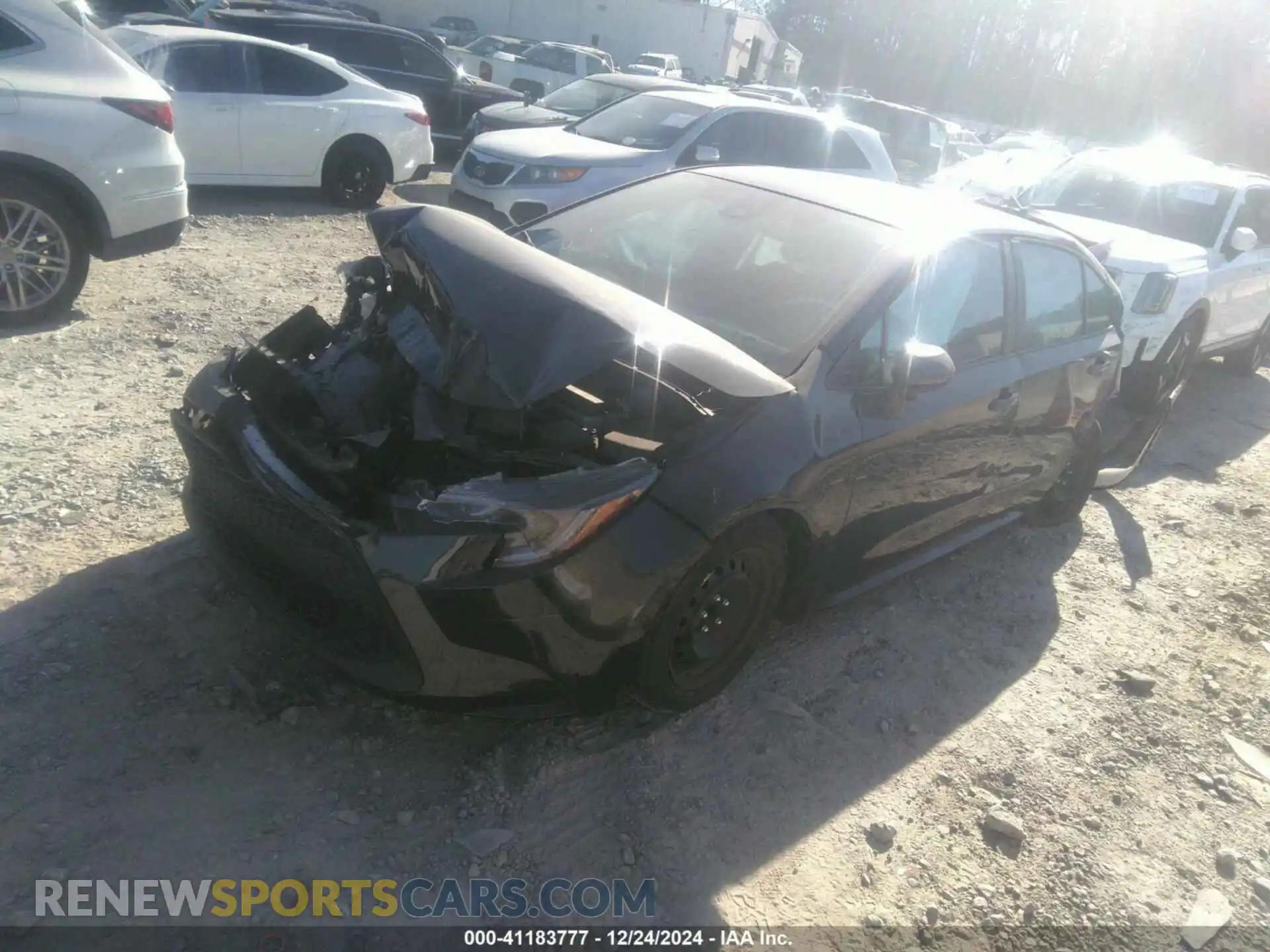 2 Photograph of a damaged car 5YFEPMAE1MP230239 TOYOTA COROLLA 2021