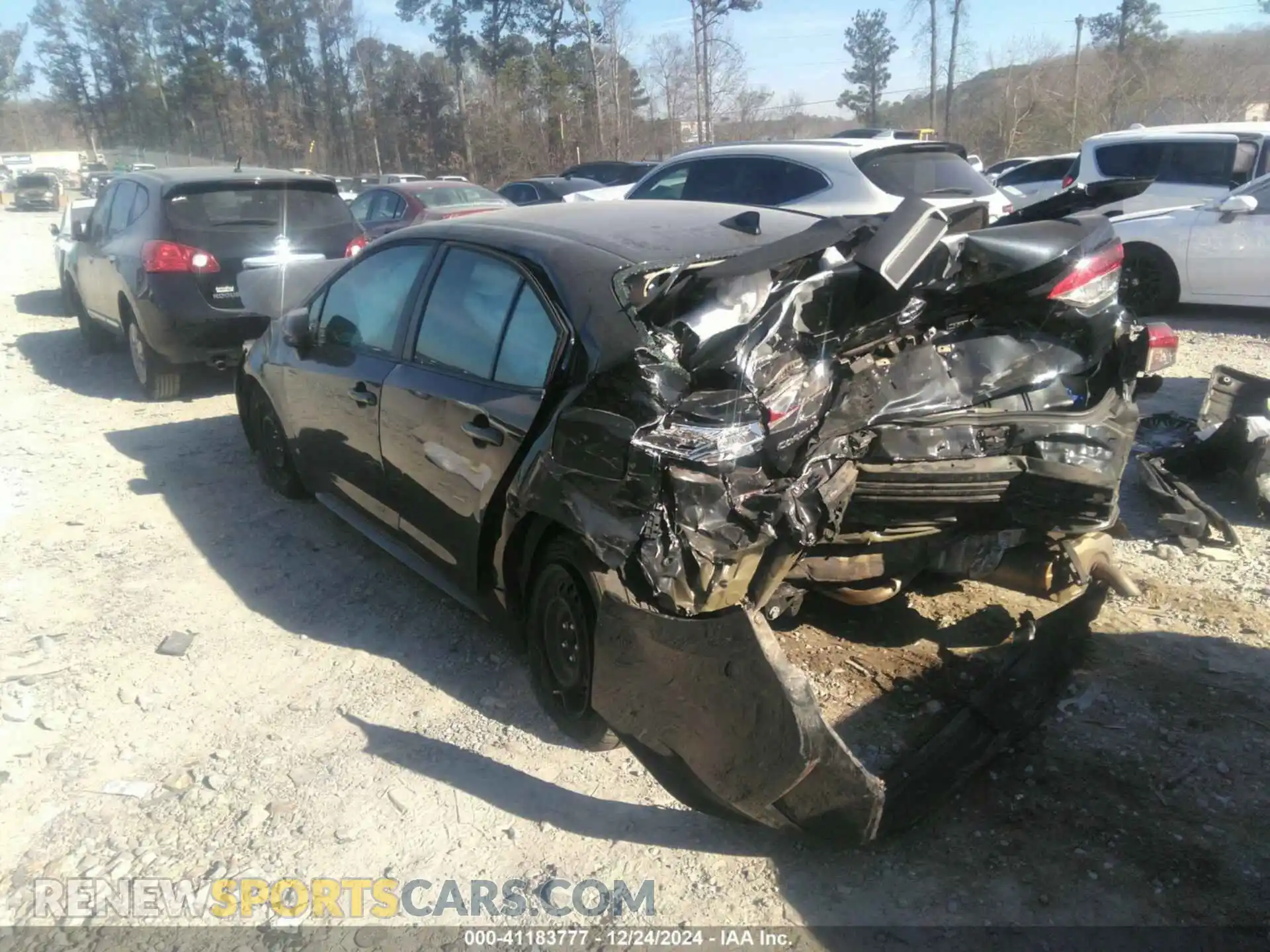 3 Photograph of a damaged car 5YFEPMAE1MP230239 TOYOTA COROLLA 2021