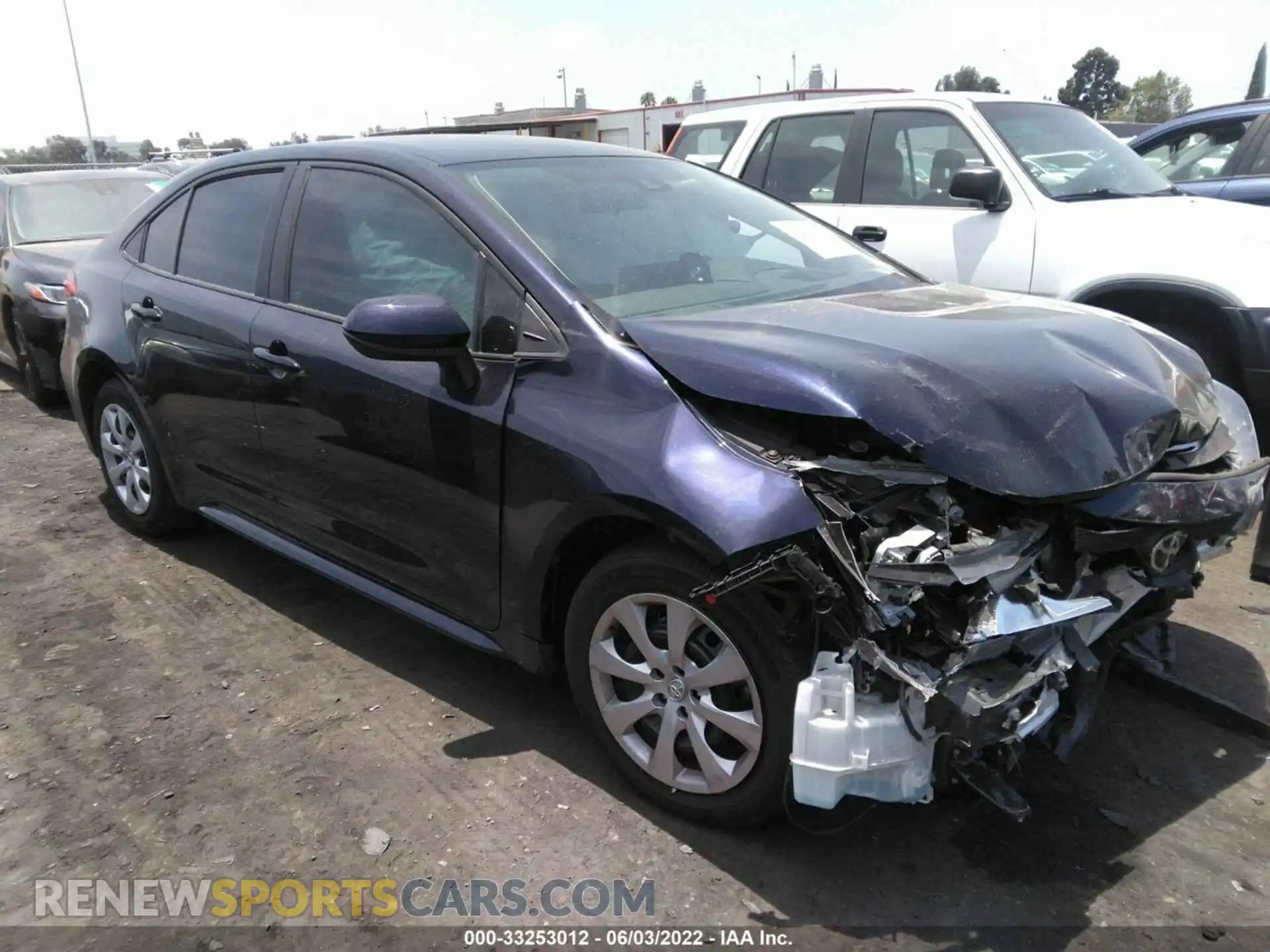 1 Photograph of a damaged car 5YFEPMAE1MP230614 TOYOTA COROLLA 2021