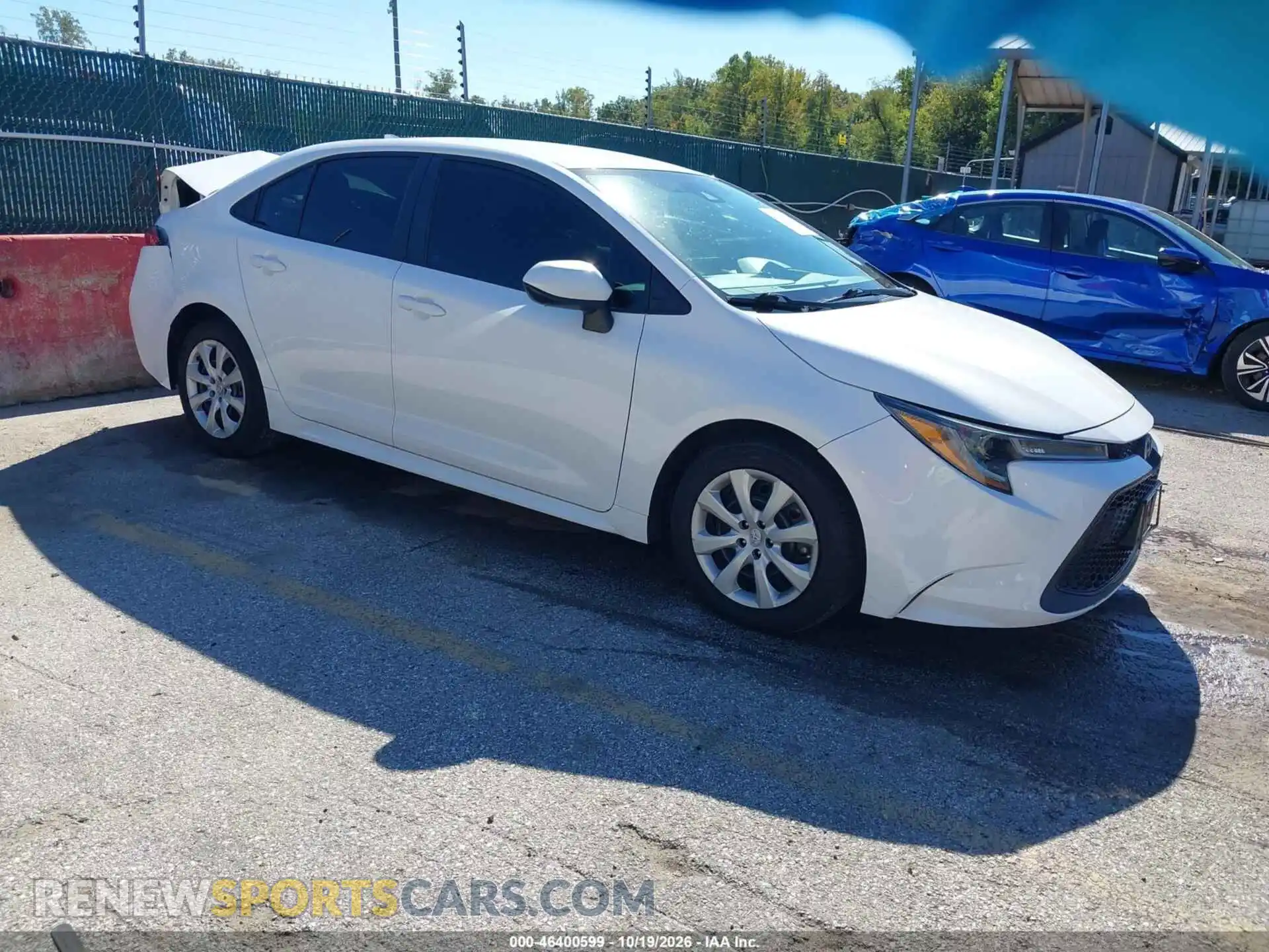 1 Photograph of a damaged car 5YFEPMAE1MP232587 TOYOTA COROLLA 2021