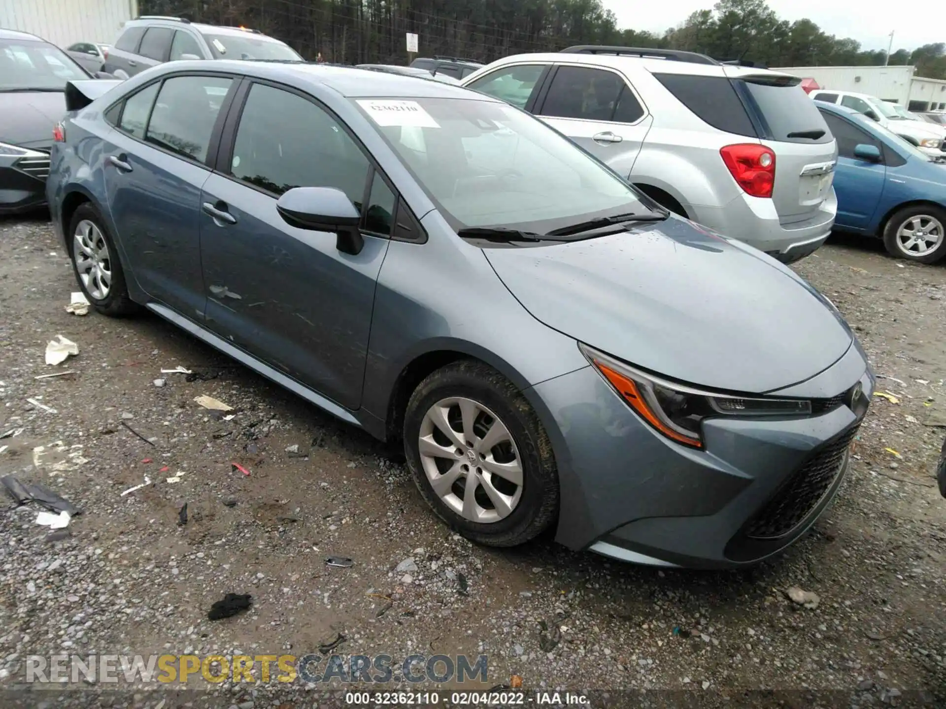 1 Photograph of a damaged car 5YFEPMAE1MP232640 TOYOTA COROLLA 2021