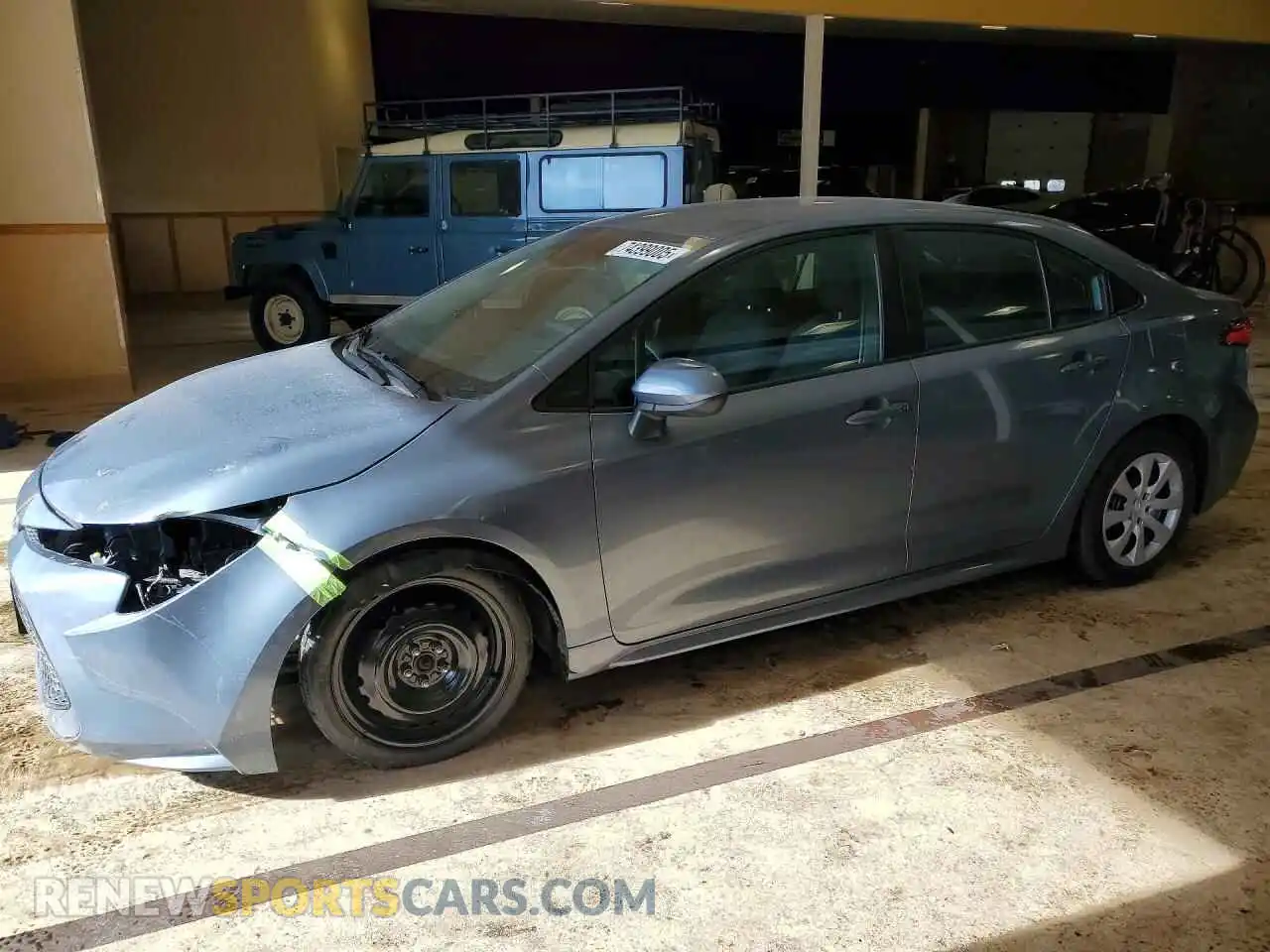 1 Photograph of a damaged car 5YFEPMAE1MP232945 TOYOTA COROLLA 2021
