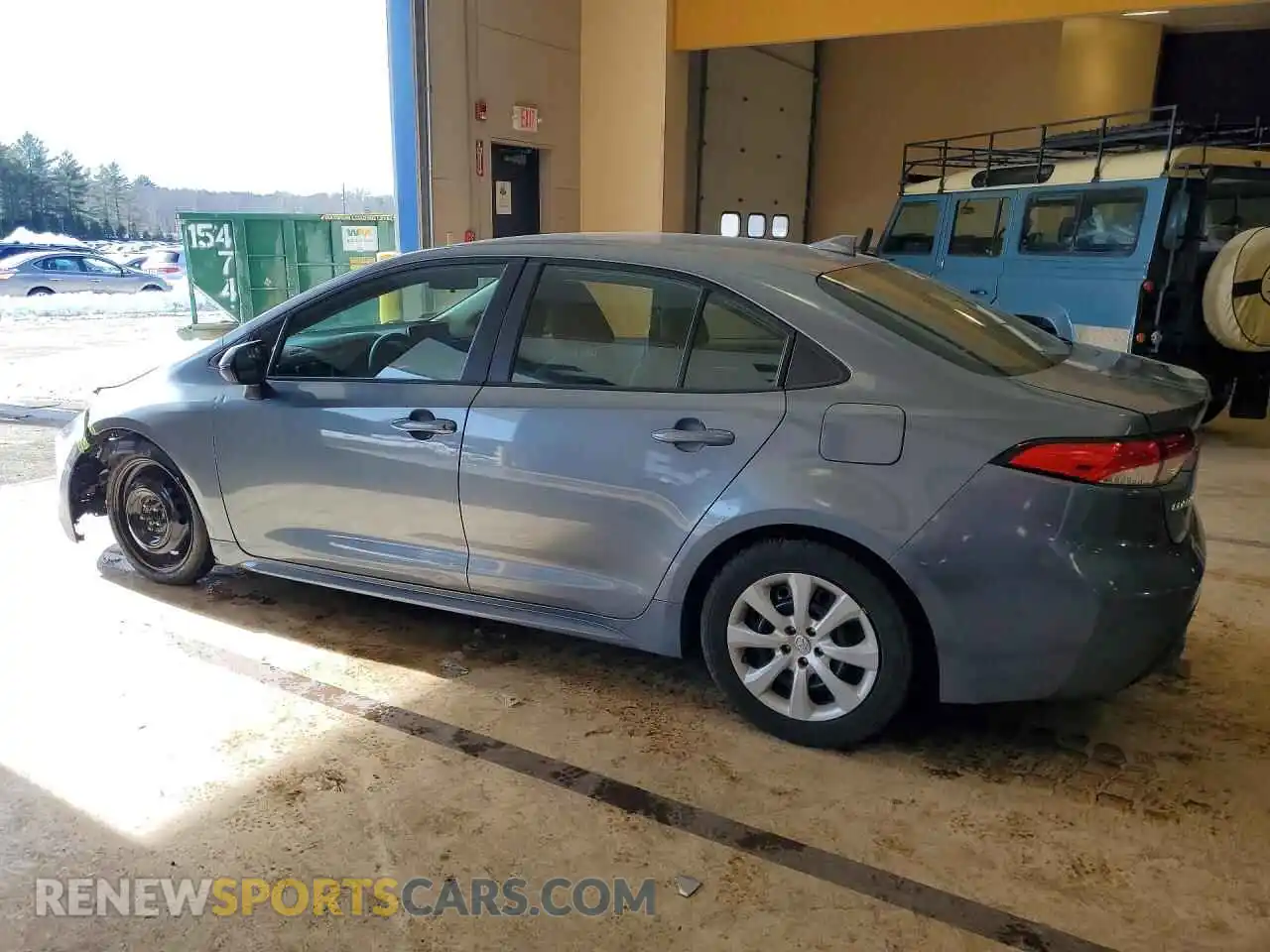 2 Photograph of a damaged car 5YFEPMAE1MP232945 TOYOTA COROLLA 2021