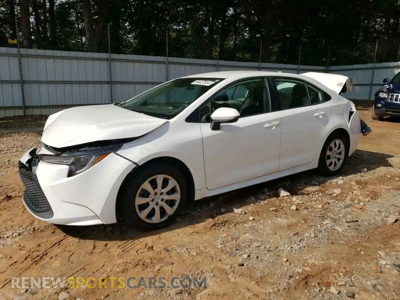 1 Photograph of a damaged car 5YFEPMAE1MP246554 TOYOTA COROLLA 2021