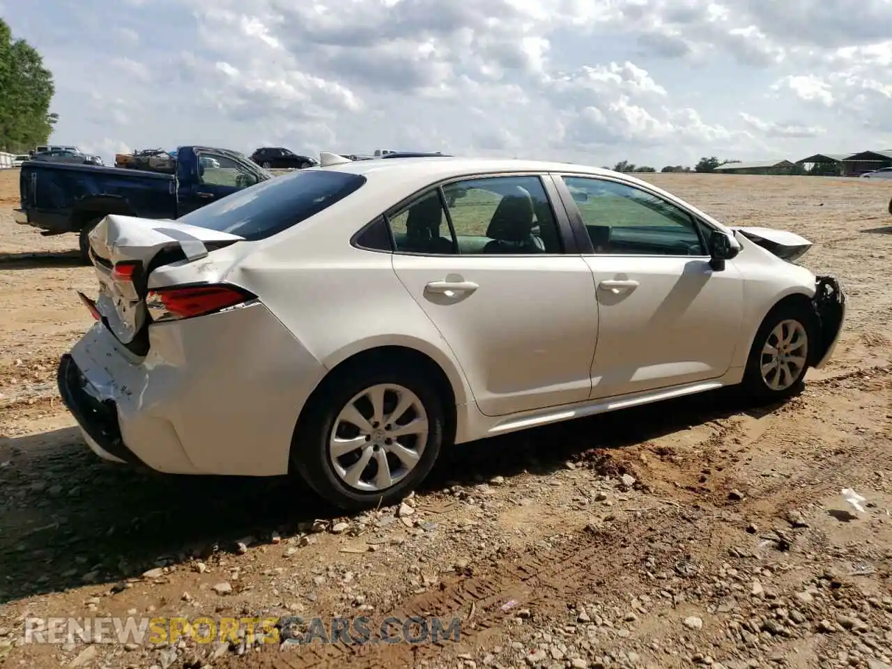 3 Photograph of a damaged car 5YFEPMAE1MP246554 TOYOTA COROLLA 2021