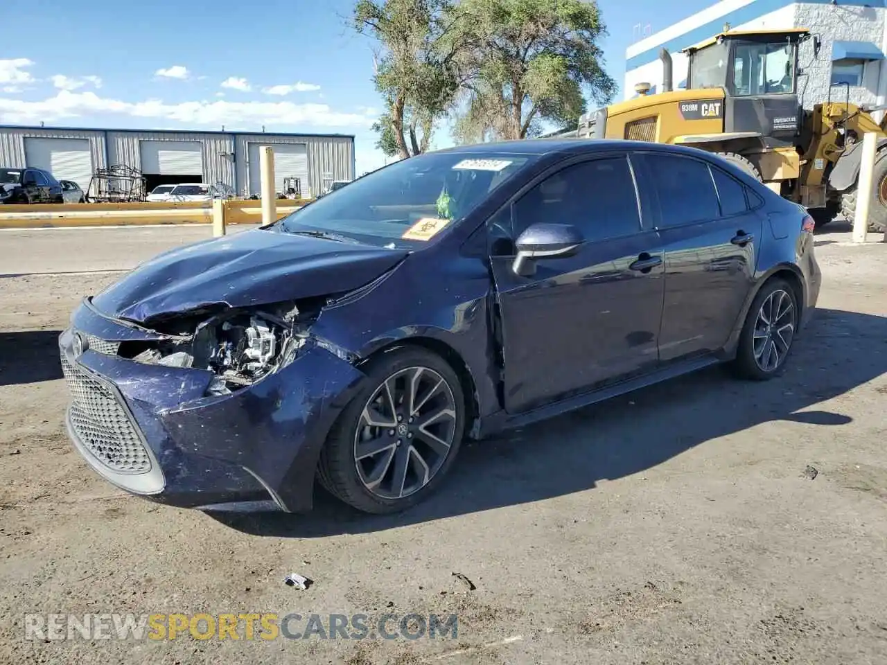 1 Photograph of a damaged car 5YFEPMAE1MP246991 TOYOTA COROLLA 2021