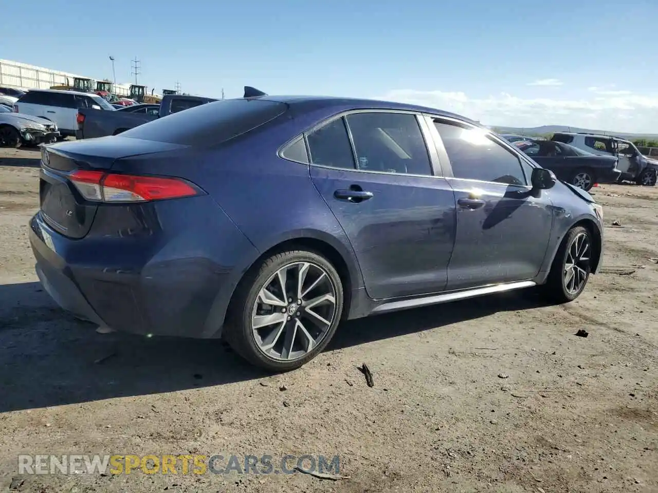 3 Photograph of a damaged car 5YFEPMAE1MP246991 TOYOTA COROLLA 2021