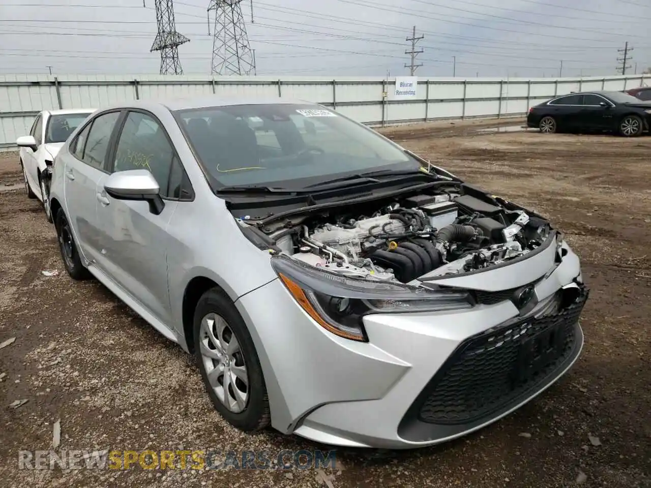 1 Photograph of a damaged car 5YFEPMAE1MP247333 TOYOTA COROLLA 2021