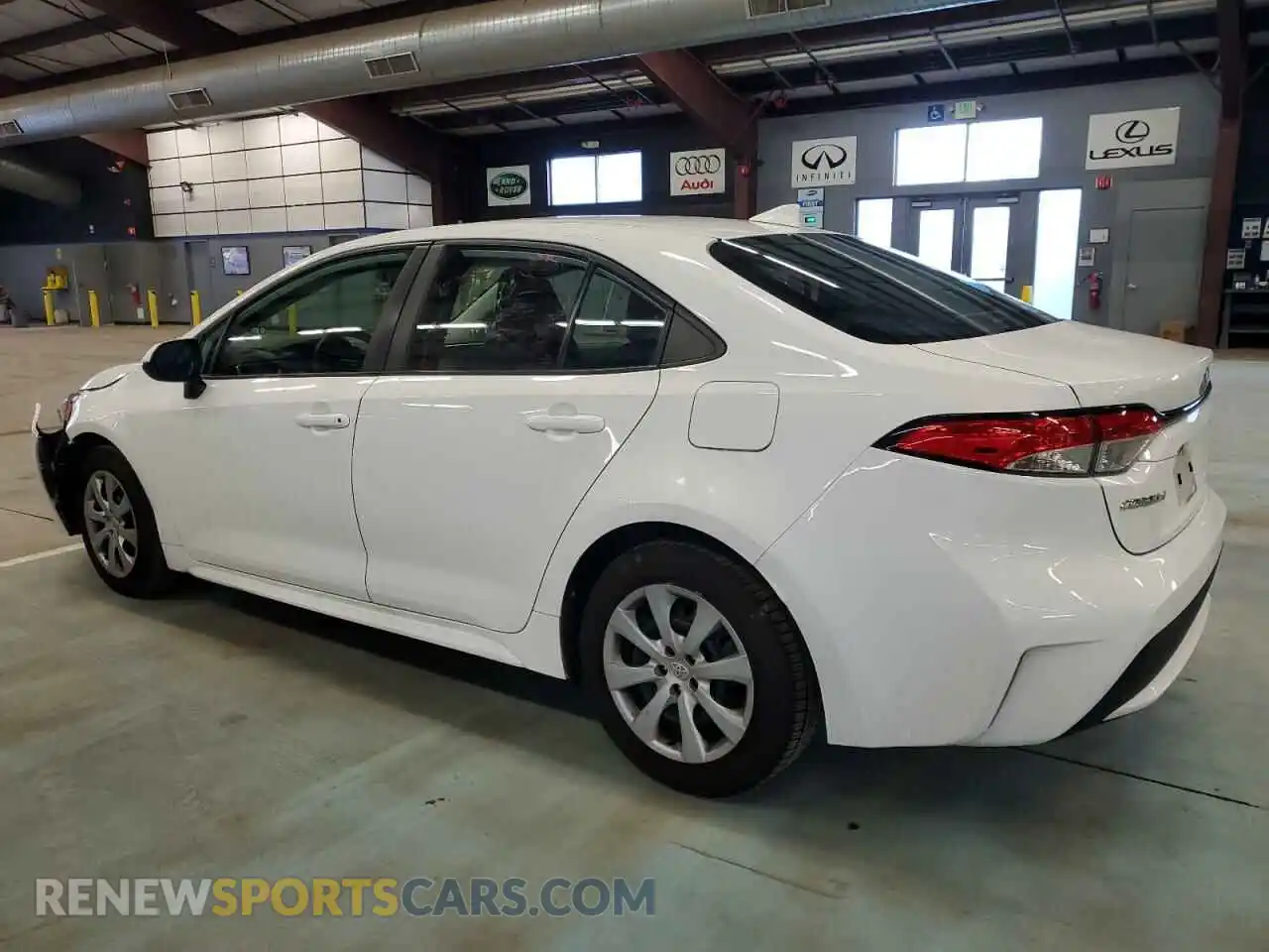 2 Photograph of a damaged car 5YFEPMAE1MP248448 TOYOTA COROLLA 2021