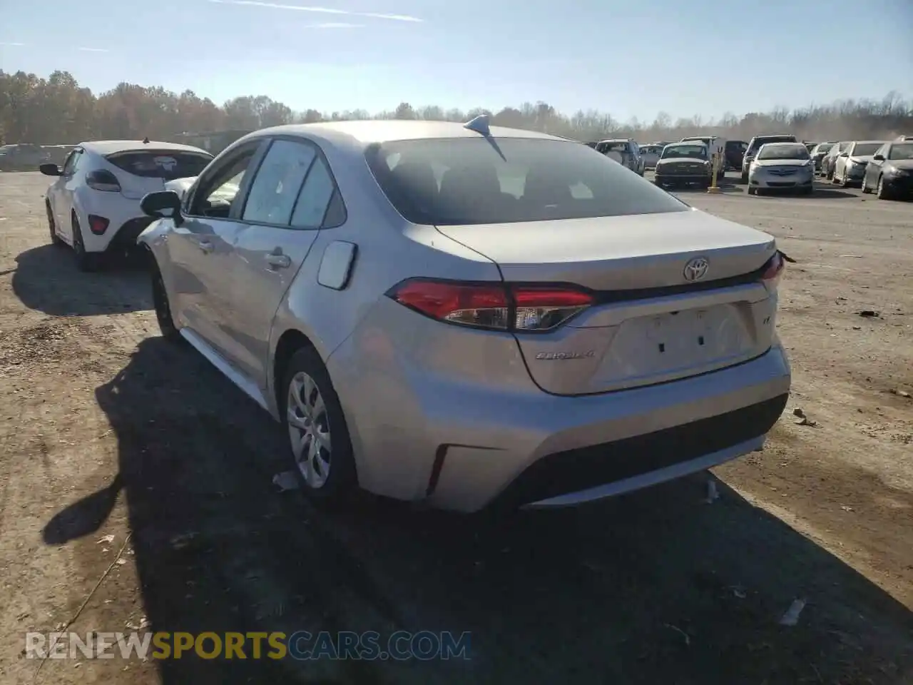 3 Photograph of a damaged car 5YFEPMAE1MP248692 TOYOTA COROLLA 2021