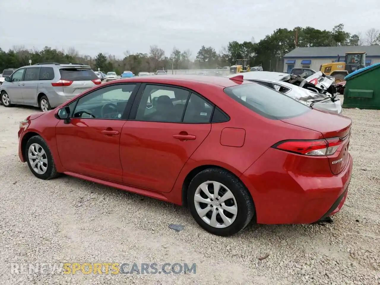 2 Photograph of a damaged car 5YFEPMAE1MP249776 TOYOTA COROLLA 2021