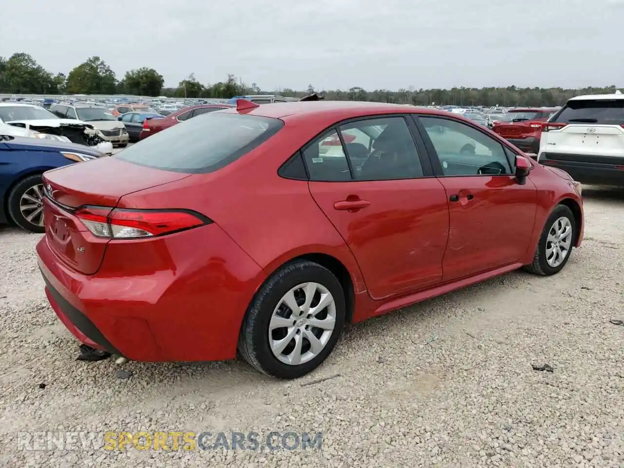 3 Photograph of a damaged car 5YFEPMAE1MP249776 TOYOTA COROLLA 2021