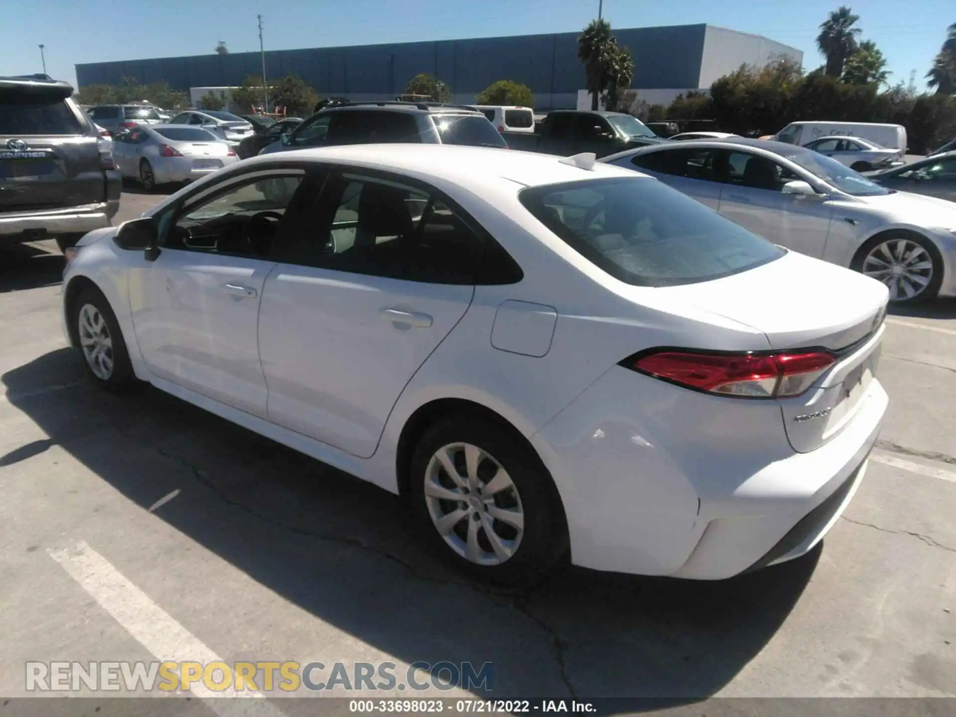 3 Photograph of a damaged car 5YFEPMAE1MP250202 TOYOTA COROLLA 2021