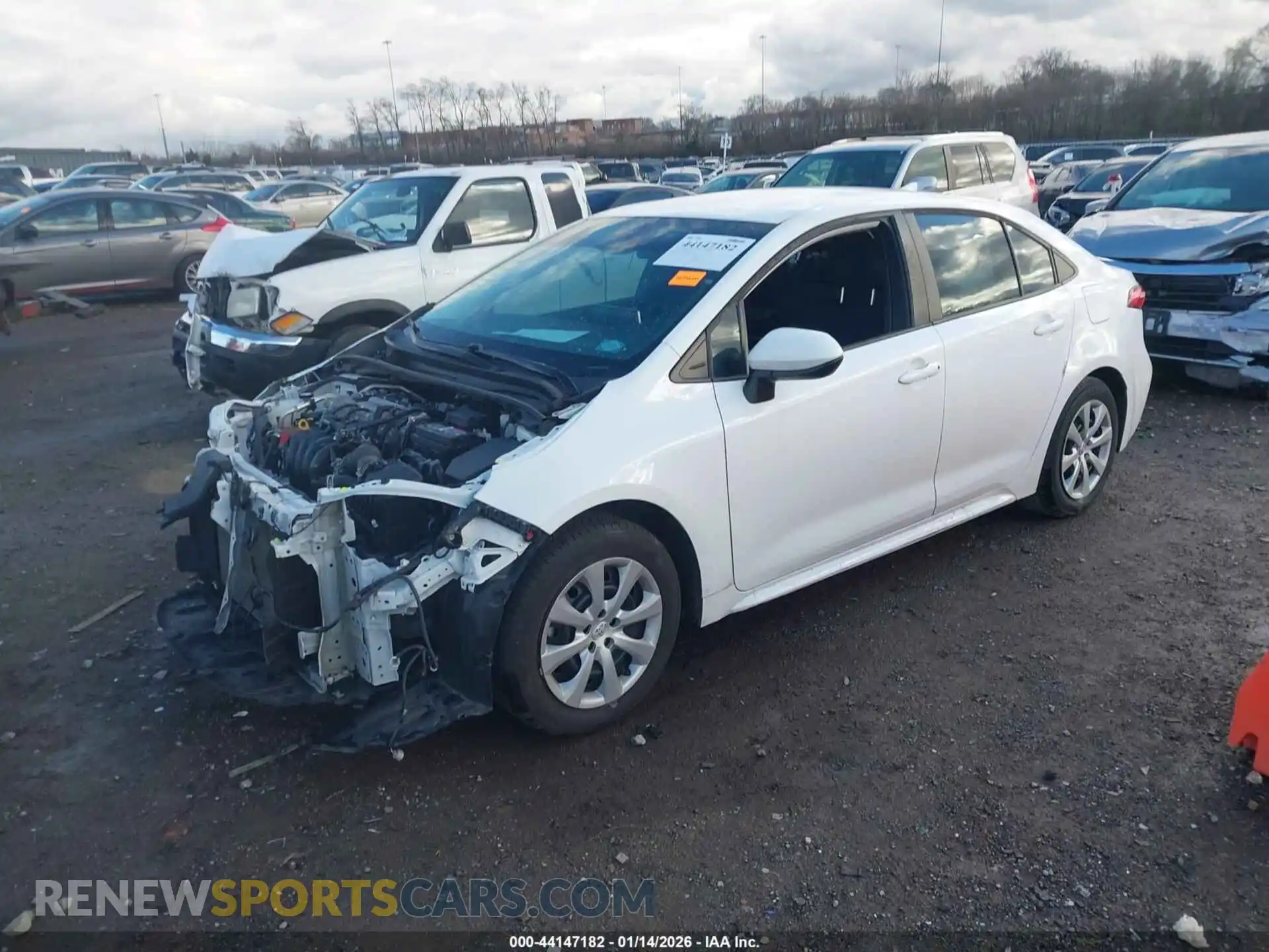 2 Photograph of a damaged car 5YFEPMAE1MP251432 TOYOTA COROLLA 2021