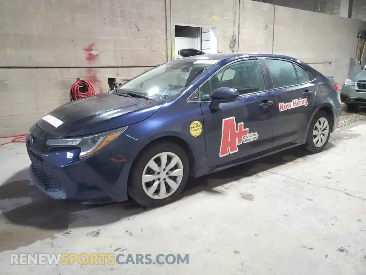 1 Photograph of a damaged car 5YFEPMAE1MP254458 TOYOTA COROLLA 2021