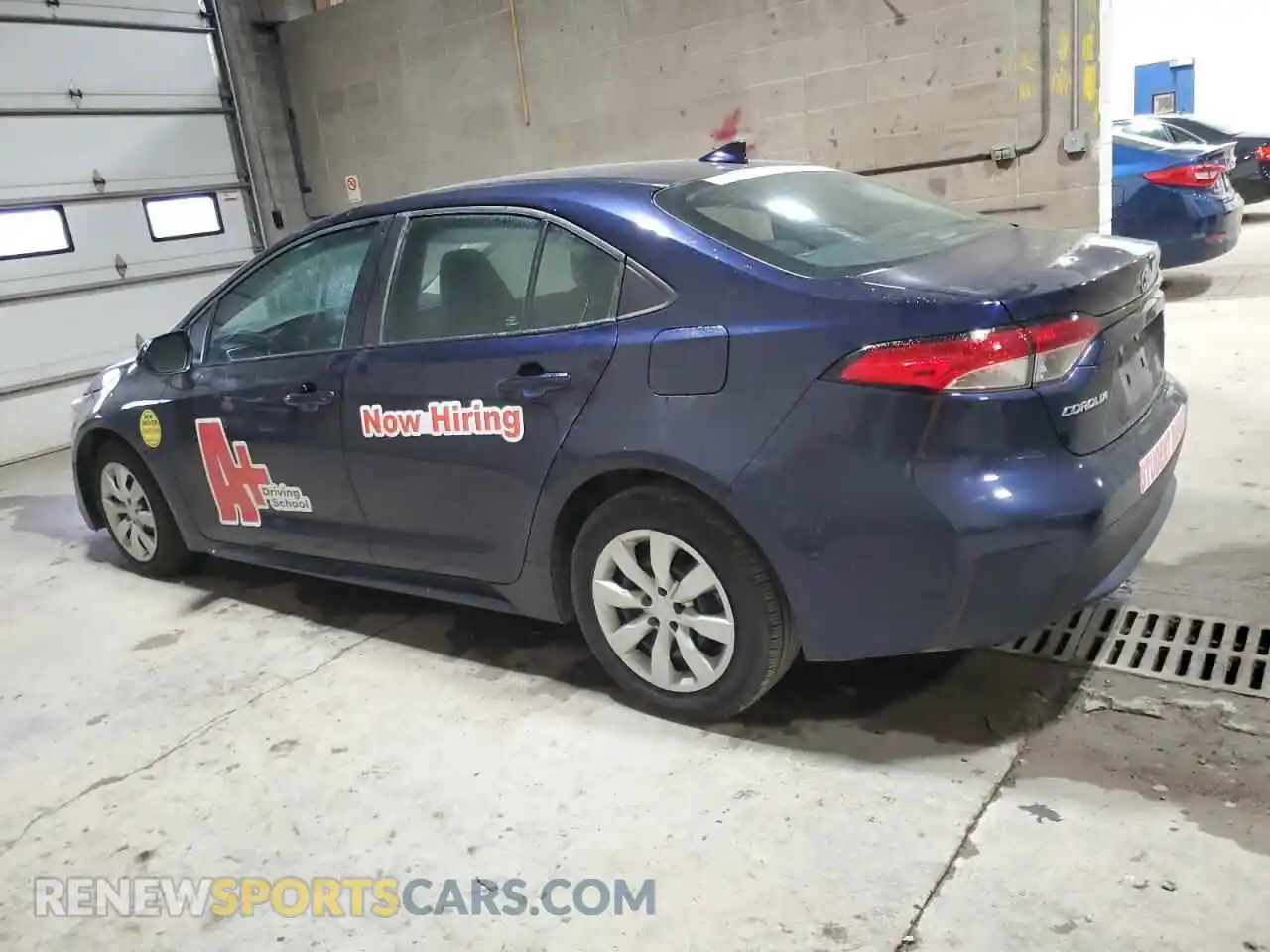 2 Photograph of a damaged car 5YFEPMAE1MP254458 TOYOTA COROLLA 2021