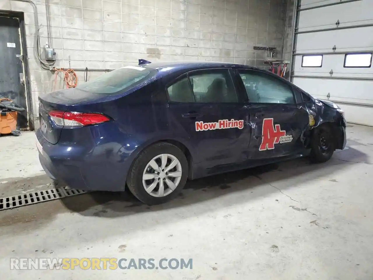 3 Photograph of a damaged car 5YFEPMAE1MP254458 TOYOTA COROLLA 2021