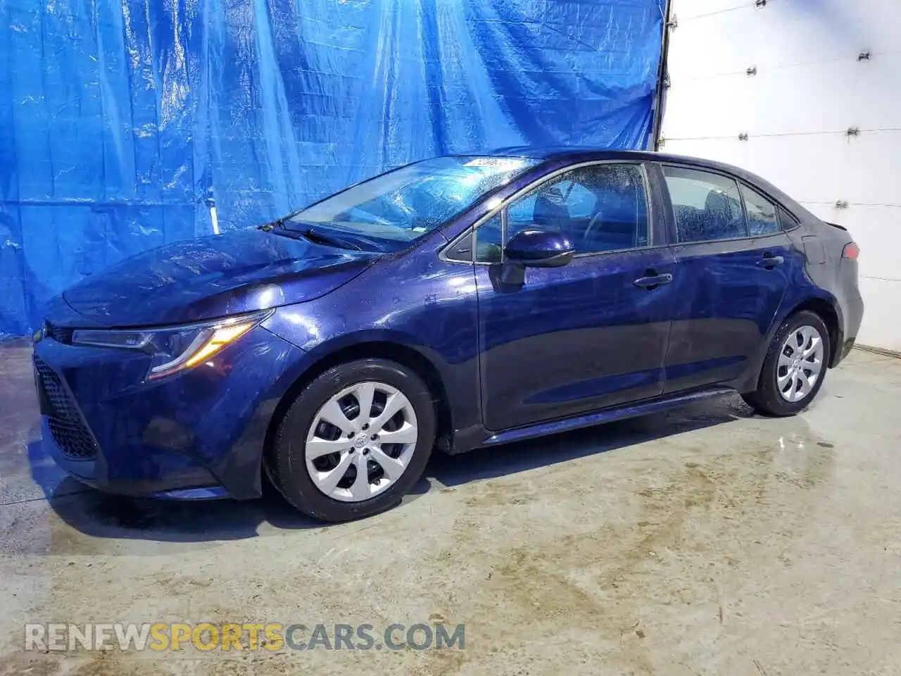 1 Photograph of a damaged car 5YFEPMAE1MP255139 TOYOTA COROLLA 2021