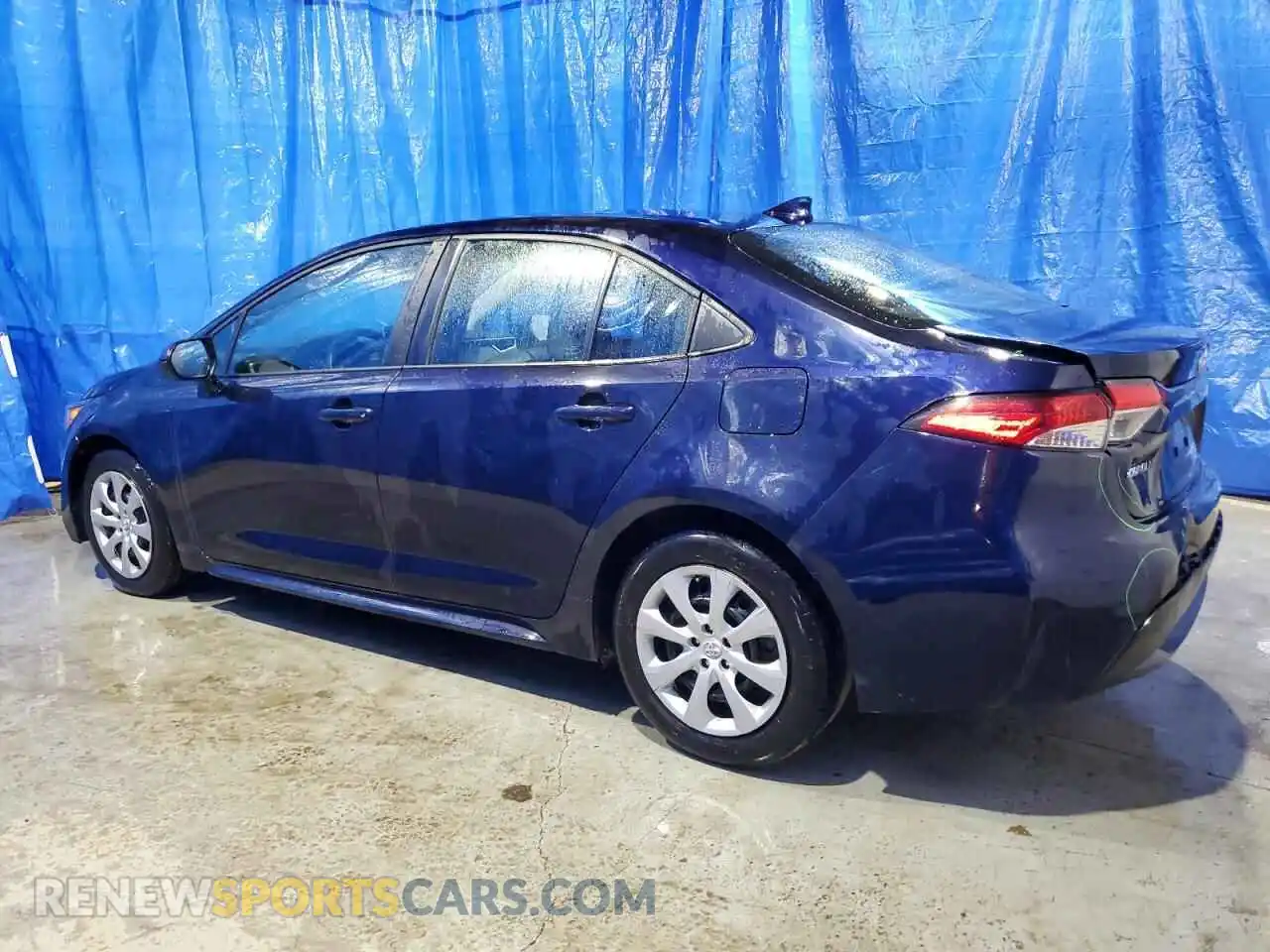2 Photograph of a damaged car 5YFEPMAE1MP255139 TOYOTA COROLLA 2021
