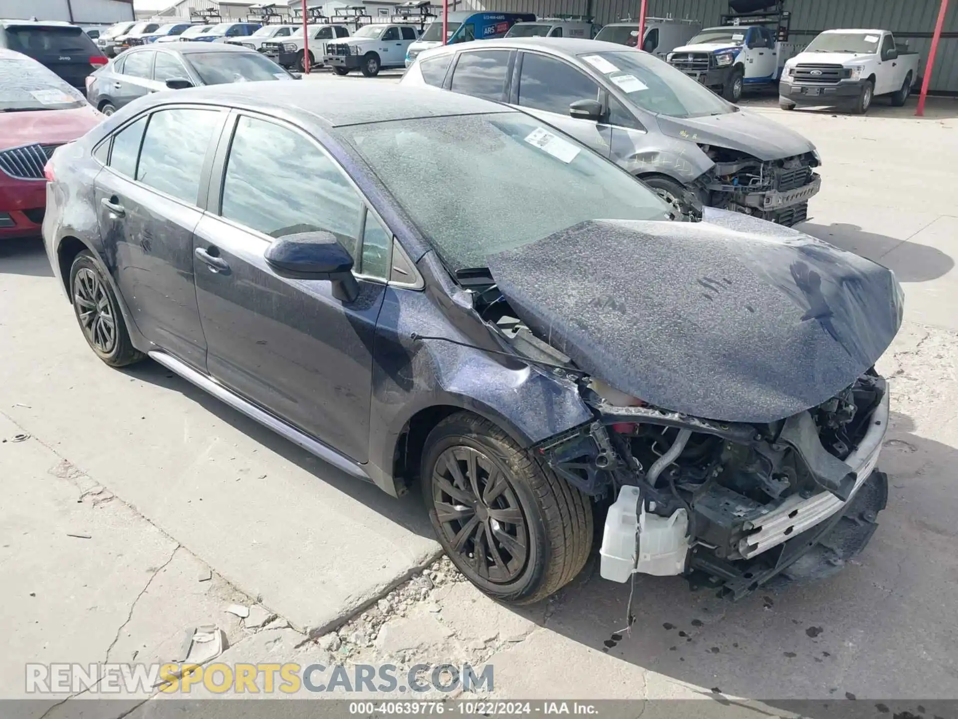1 Photograph of a damaged car 5YFEPMAE1MP255335 TOYOTA COROLLA 2021
