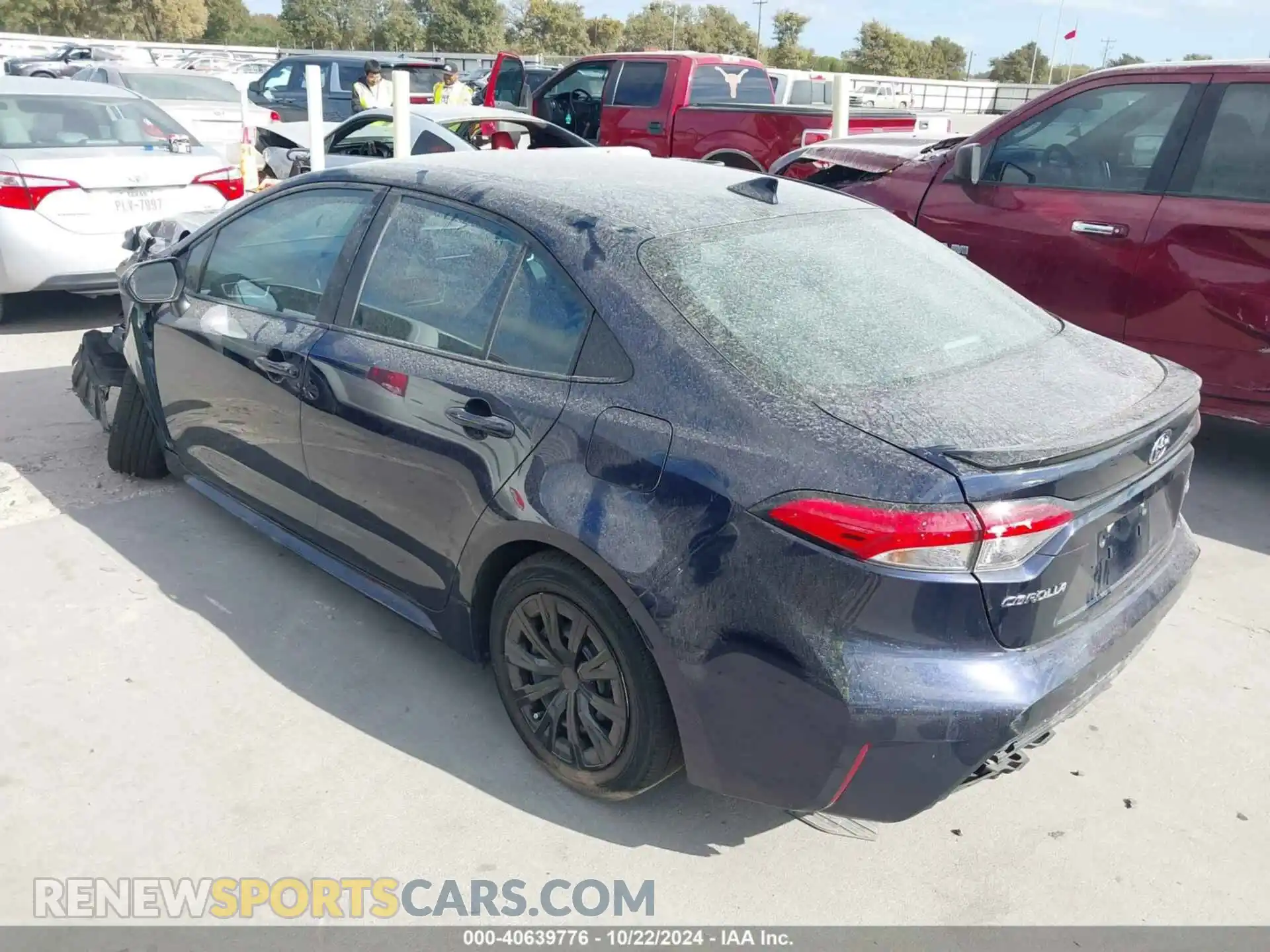 3 Photograph of a damaged car 5YFEPMAE1MP255335 TOYOTA COROLLA 2021