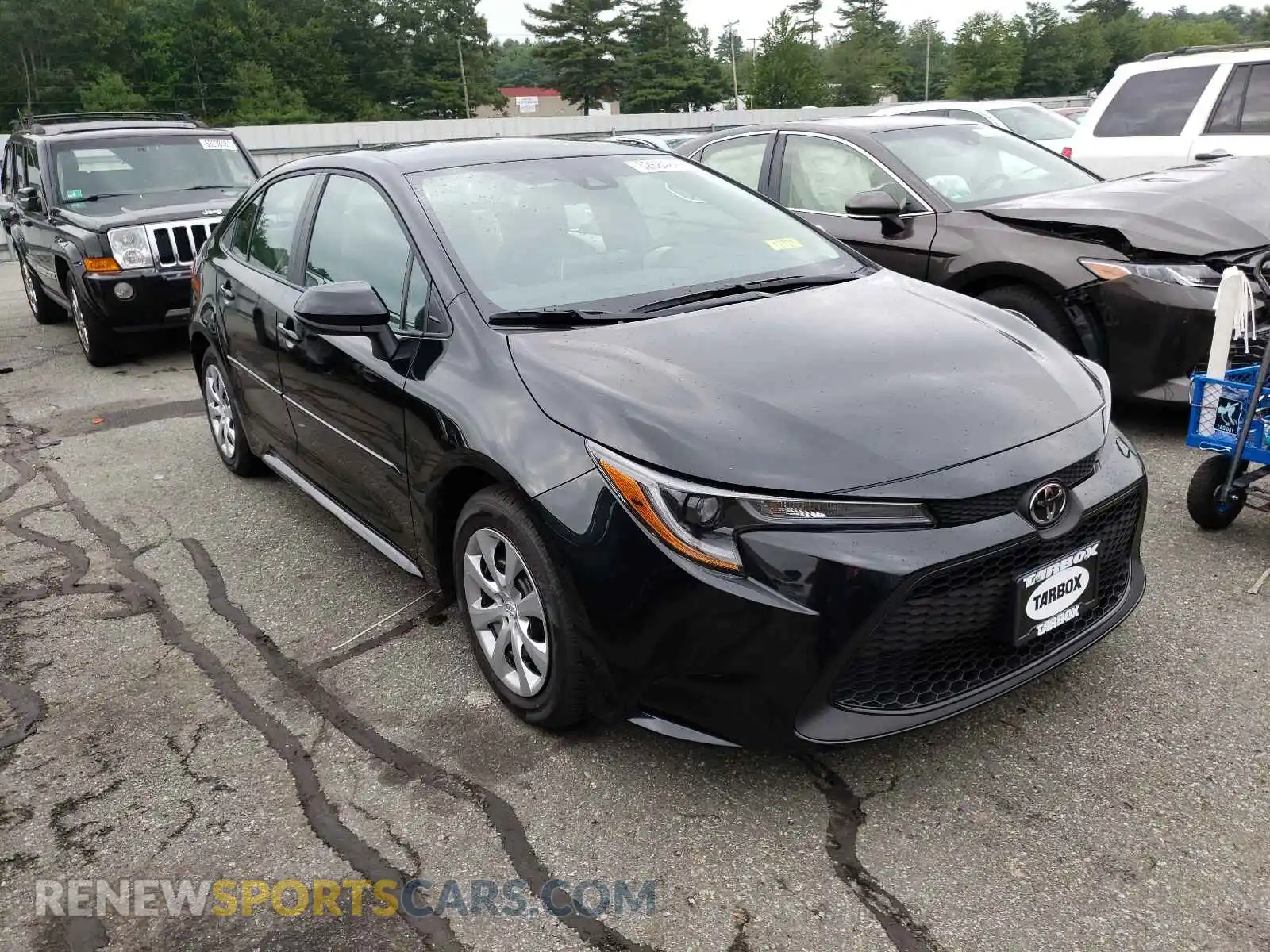 1 Photograph of a damaged car 5YFEPMAE1MP257327 TOYOTA COROLLA 2021